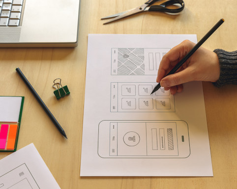 Wireframing and prototyping